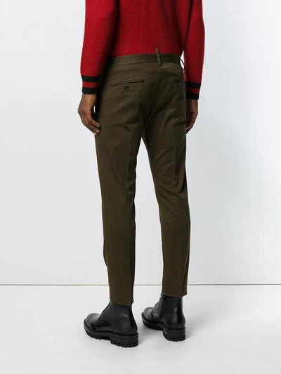 Shop Dsquared2 Casual Cropped Chinos