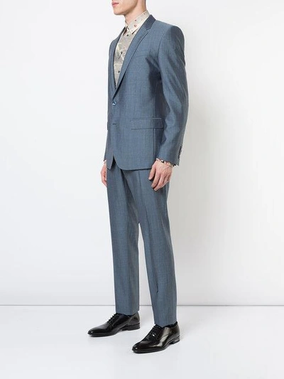 Shop Dolce & Gabbana Formal Two Piece Suit - Blue