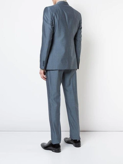 Shop Dolce & Gabbana Formal Two Piece Suit - Blue
