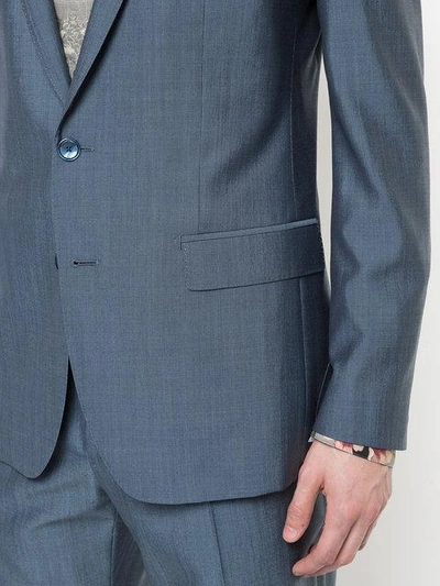 Shop Dolce & Gabbana Formal Two Piece Suit - Blue