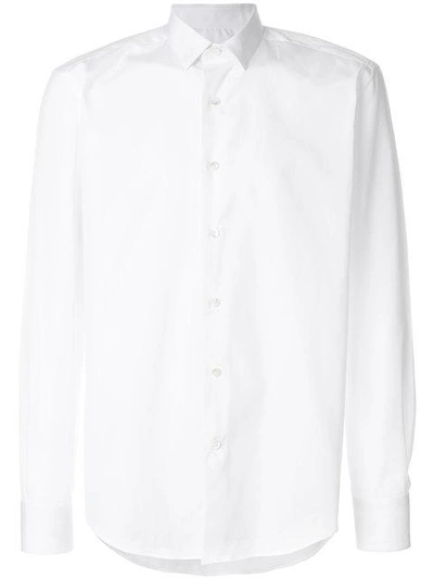 Shop Lanvin Classic Buttoned Shirt - White