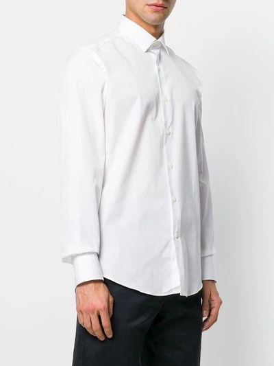Shop Lanvin Classic Buttoned Shirt - White