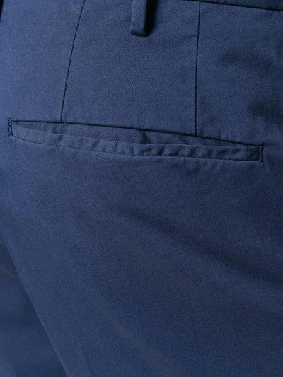 Incotex Slim Fit Trousers In Blue
