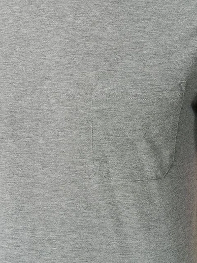 Shop Aspesi Pocket Detail T-shirt - Grey