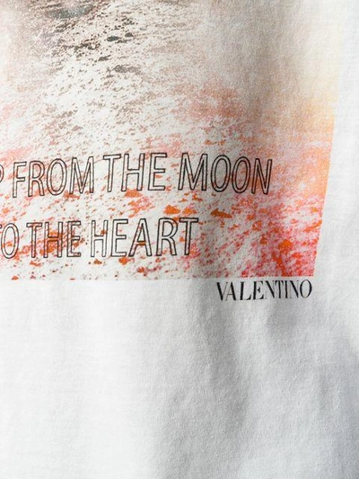 Shop Valentino Over The Moon Print T-shirt
