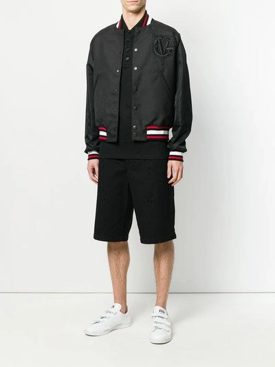 Givenchy Distressed Effect Bermuda Shorts