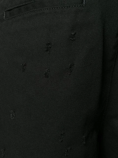 Givenchy Distressed Effect Bermuda Shorts