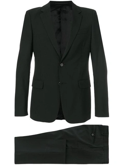Shop Prada Classic Two Piece Suit In Black