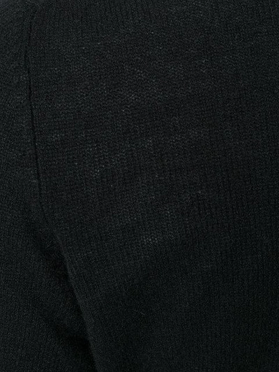 Shop Prada Cashmere V-neck Jumper In Black