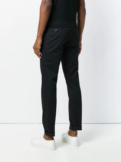 Shop Prada Slim Fit Trousers