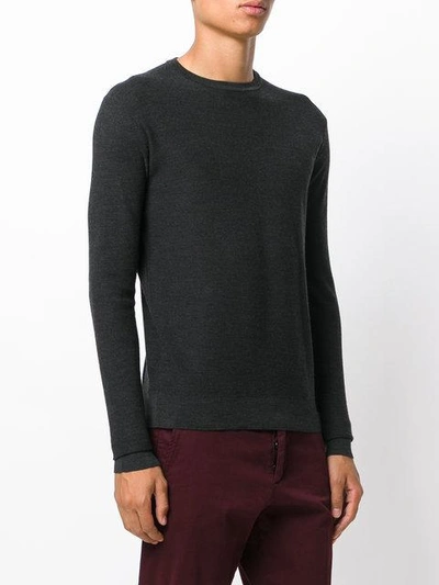 Shop Fashion Clinic Timeless Knitted Sweater In Grey