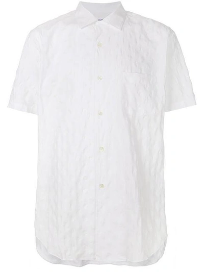 Shop Comme Des Garçons Shirt Short Sleeved Shirt - White