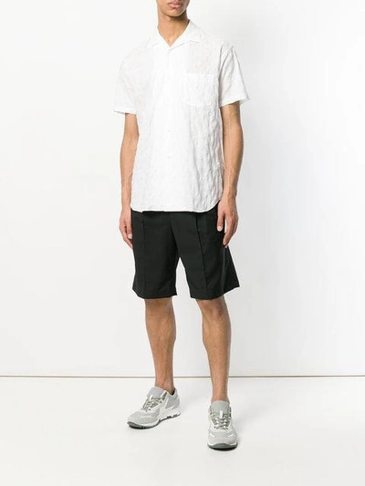 Shop Comme Des Garçons Shirt Short Sleeved Shirt - White