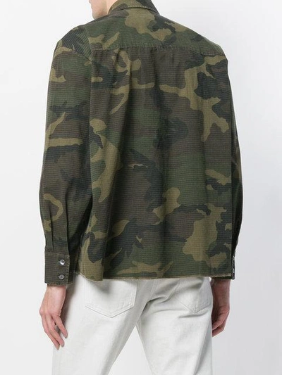 Shop Our Legacy Camouflage Oversize Shirt