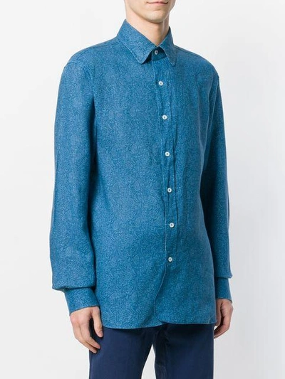 Shop Doppiaa Assisi Shirt - Blue