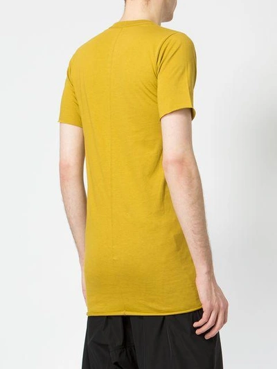 Shop Rick Owens Round Neck T-shirt