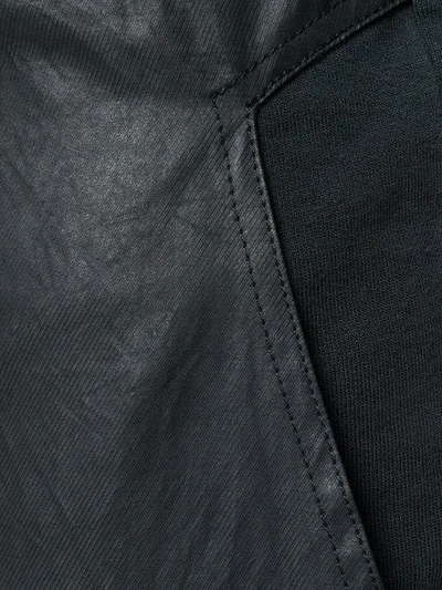 Shop Alexandre Plokhov Contrast Panel Sweat Pants  In Blue
