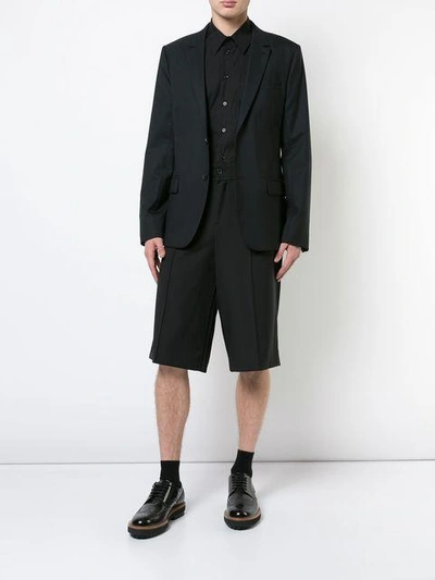 Yang Li Eyelet-trimmed Poplin Shirt In Black