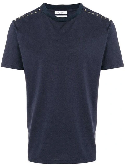 Shop Valentino Rockstud T-shirt - Blue