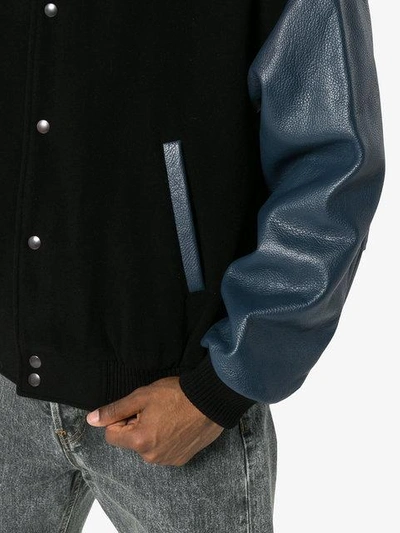 Shop Willy Chavarria Dugout Bomber Jacket