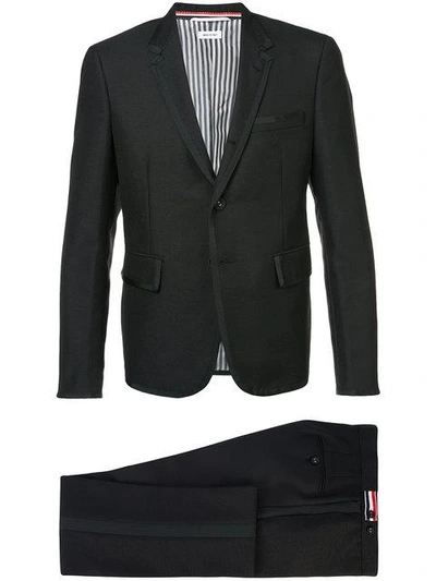 Shop Thom Browne Cropped Design Suit