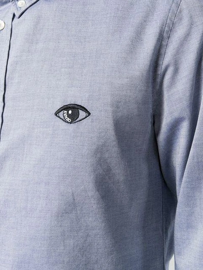 Shop Kenzo Eye Shirt - Blue