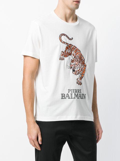 balmain tiger t shirt