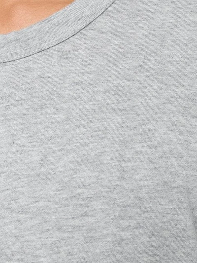 Shop Comme Des Garçons Shirt Boys Short-sleeve Flared Top - Grey
