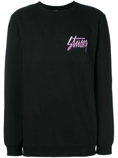 Shop Stussy Logo Patch Sweatshirt