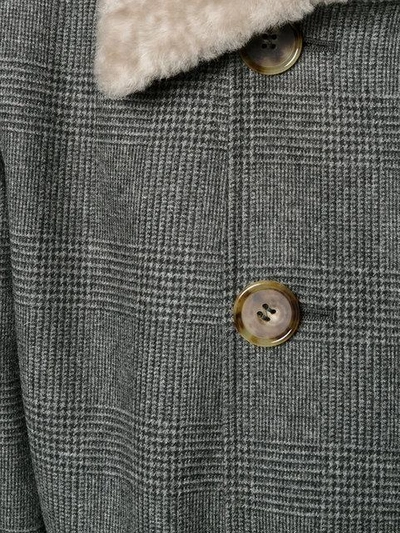 Shop Alexander Mcqueen Field Coat In Grey