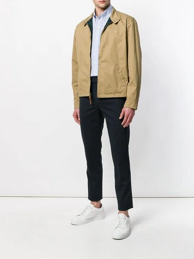 Shop Polo Ralph Lauren Mockneck Zipped Jacket