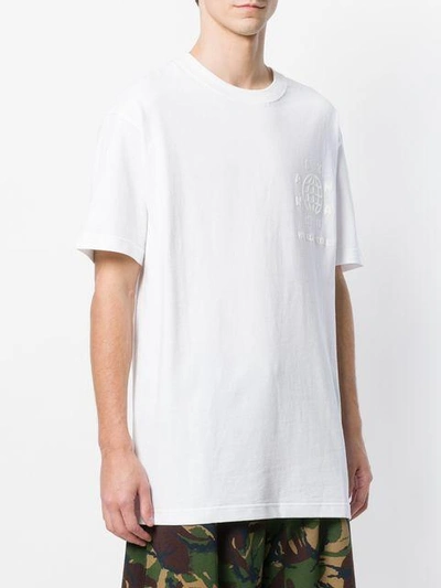 Shop Sankuanz Logo Appliqué T-shirt - White