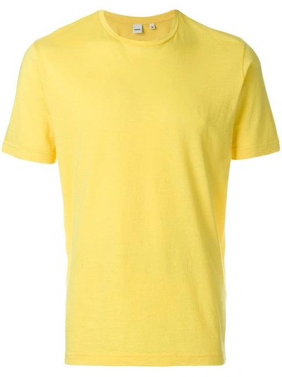 Shop Aspesi Short Sleeved T In Yellow & Orange