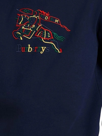 Shop Burberry Reissued 1996 Sweatshirt - Blue
