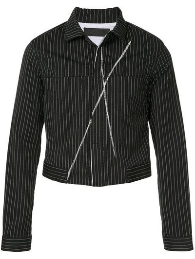 Shop Haider Ackermann Jeans Jacket Halite In Black