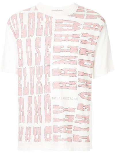 Shop Golden Goose Golden T In White