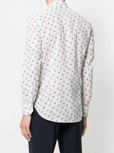 Shop Etro Paisley Print Shirt