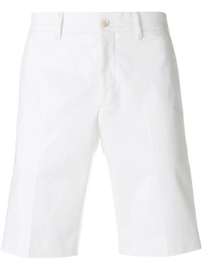 Shop Prada Classic Bermuda Shorts - White