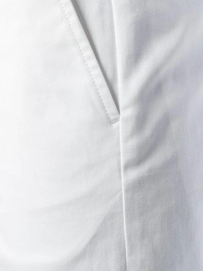 Shop Prada Classic Bermuda Shorts - White