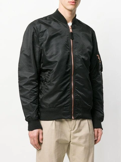 Alpha Industries Ruched Bomber Jacket