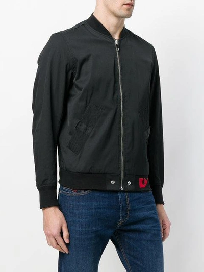 Shop Diesel J-gate Bomber Jacket In 900