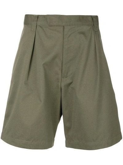 Shop E. Tautz Tailored Shorts In Green