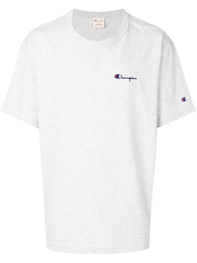 Shop Champion Logo-embroidered T-shirt