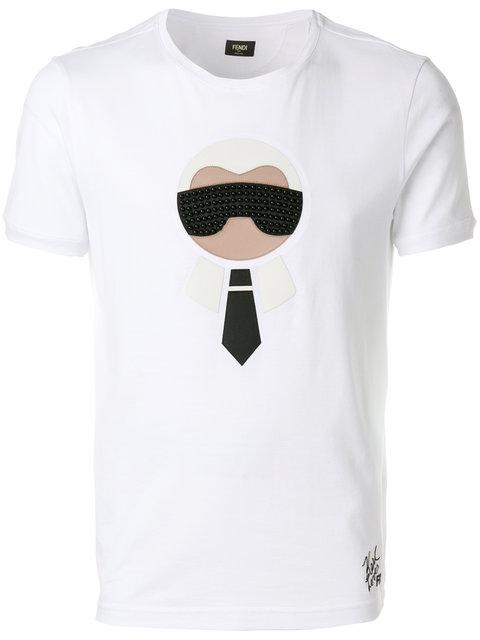 Fendi T Shirt White Clearance Sale, UP TO 56% OFF | www 