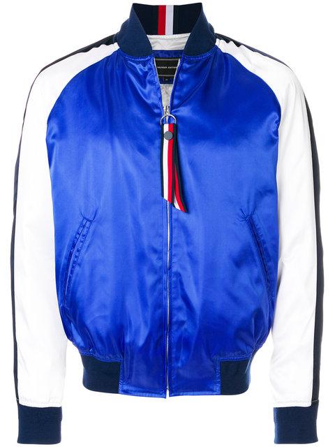 Tommy Hilfiger Campaign Bomber In Blue 