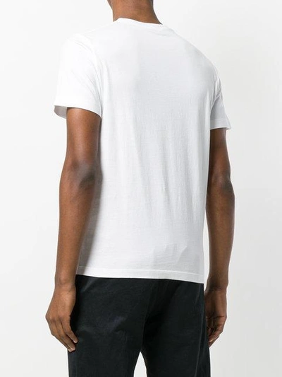 Shop Etro Printed T-shirt In White