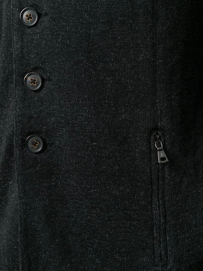 Shop John Varvatos Buttoned Knit Jacket