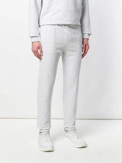 Shop Apc Track Trousers In Grey