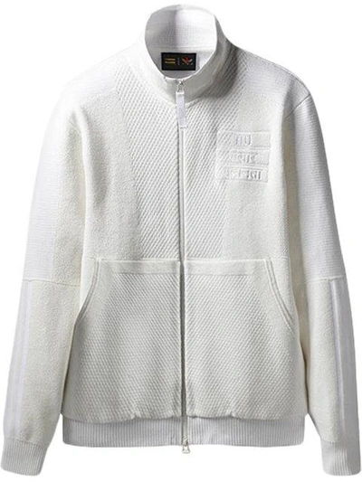 Shop Adidas Originals X Pharrell Williams Hu Holi Track Jacket In White