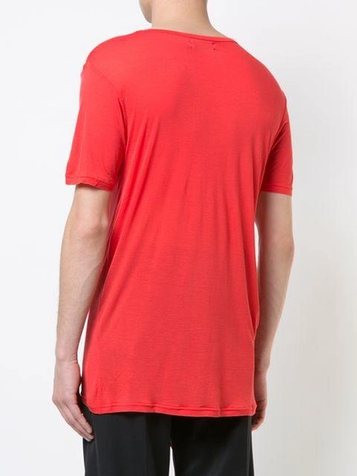 Shop Chin Mens T-shirt Mit "entrepreneur"-print In Red